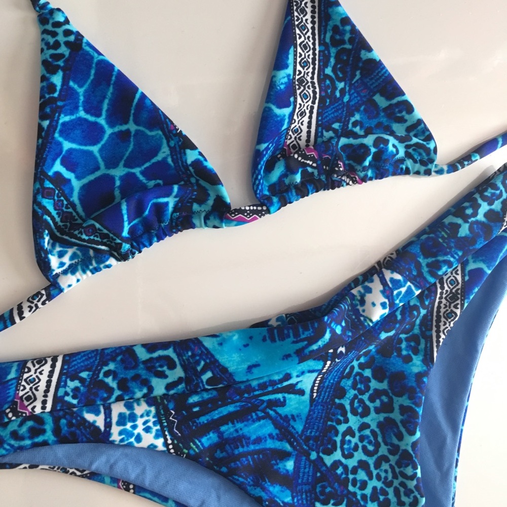 Blue Laguna Bikini Set